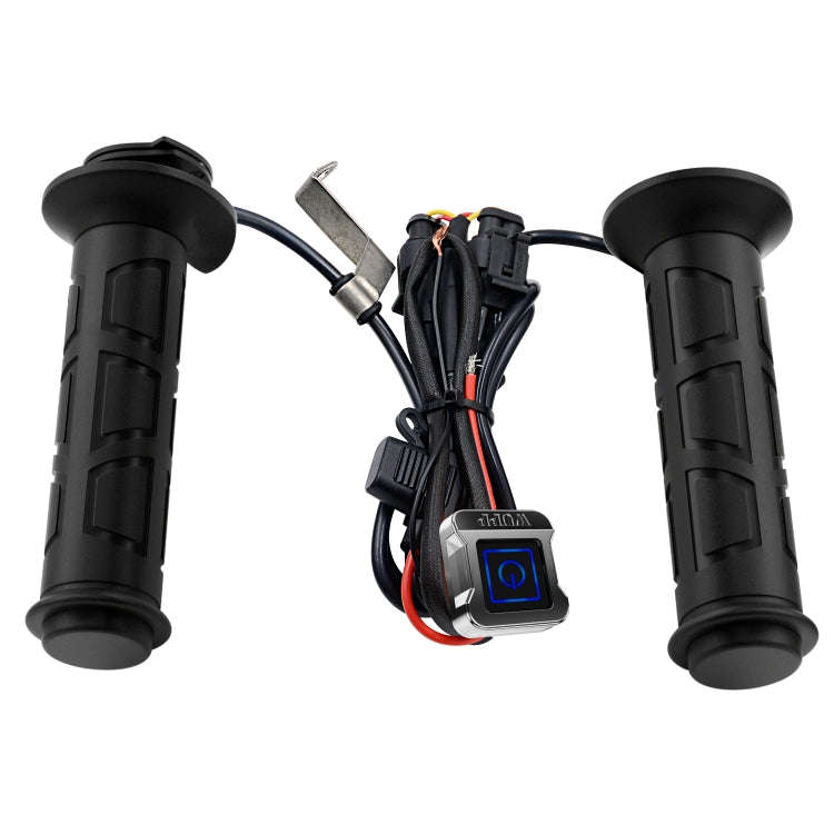 WUPP ZH-983C1 Motorcycle Modified Intelligent Electric Heating Hand Cover Heated Grip Handlebar w...