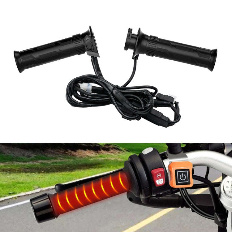 WUPP CS-990A1 Motorcycle Modified Intelligent Electric Heating Hand Cover Heated Grip Handlebar w...