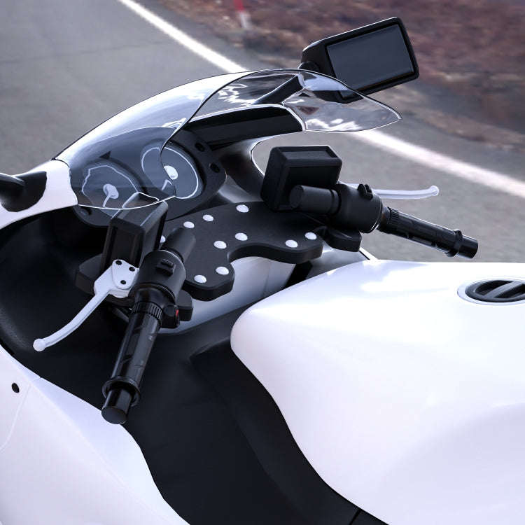 WUPP CS-990A1 Motorcycle Modified Intelligent Electric Heating Hand Cover Heated Grip Handlebar w...