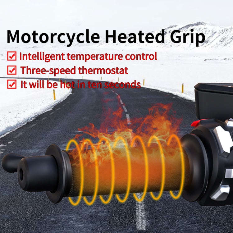 CS-974A1 Motorcycle Scooter Smart Three Gear Temperature Control Electric Hand Grip Cover Heated ...