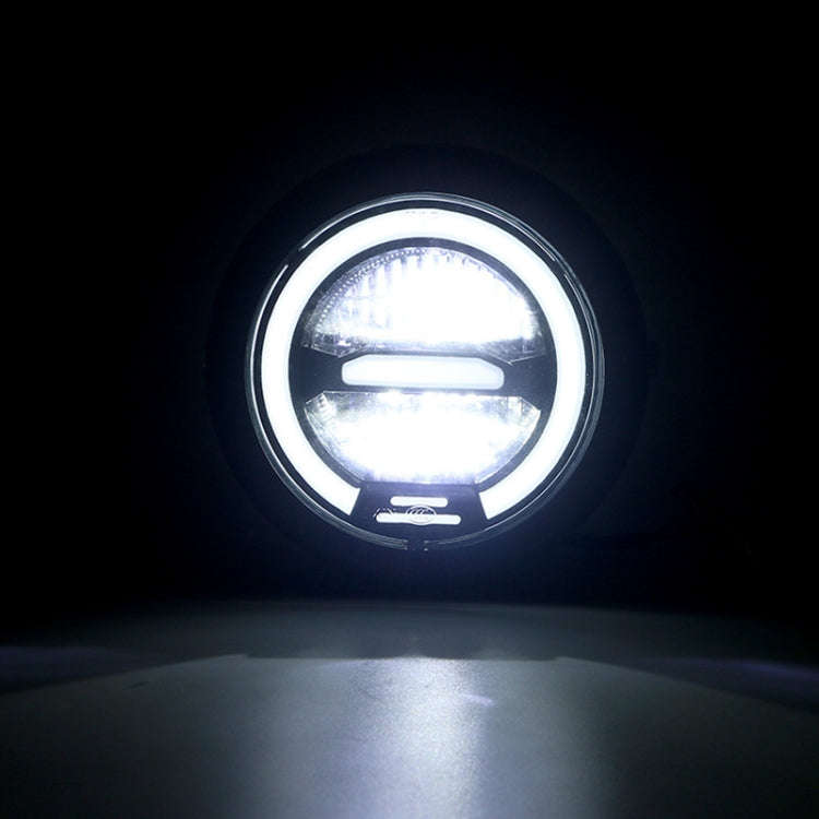 Motorcycle 5.75 inch Harley Headlight Retro Lamp LED Light Modification Accessories (White)