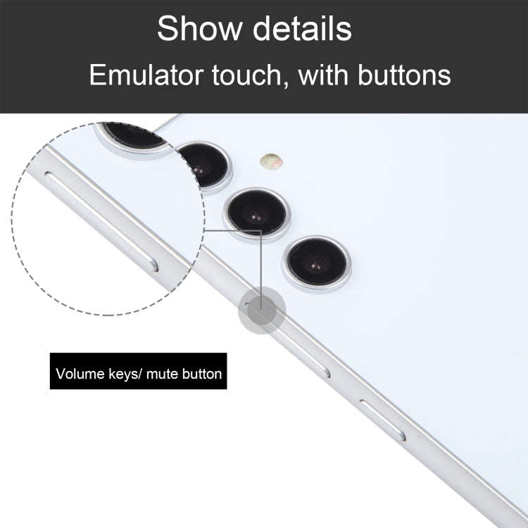 For Samsung Galaxy A34 Black Screen Non-Working Fake Dummy Display Model(White)