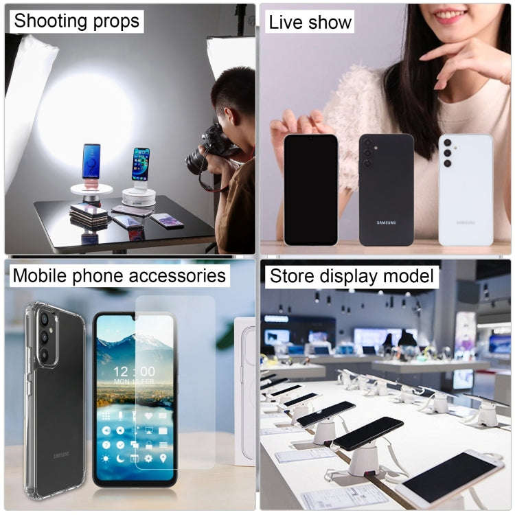 For Samsung Galaxy A34 Black Screen Non-Working Fake Dummy Display Model(White)