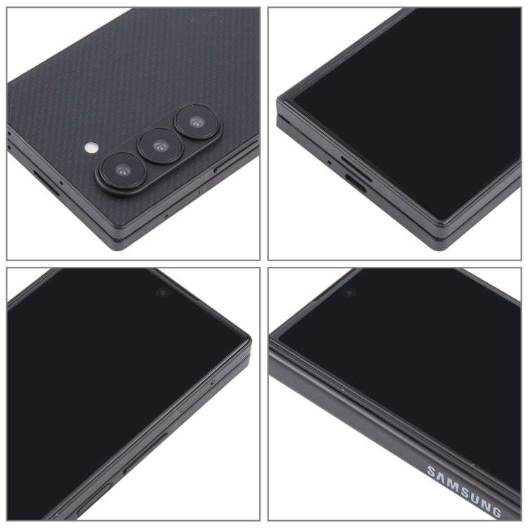 For Samsung Galaxy Z Fold6 Black Screen Non-Working Fake Dummy Display Model (Black)