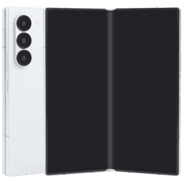 For Samsung Galaxy Z Fold6 Black Screen Non-Working Fake Dummy Display Model (White)