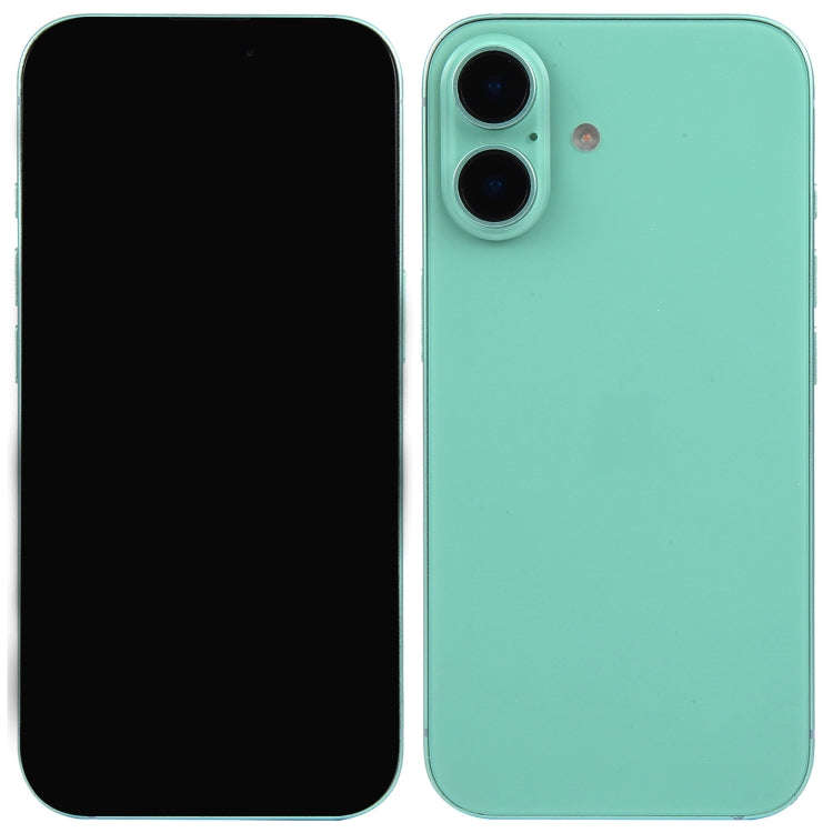 For iPhone 16 Plus Black Screen Non-Working Fake Dummy Display Model (Teal)
