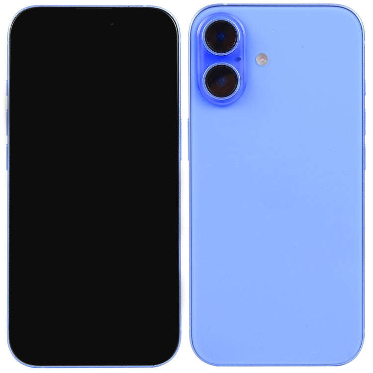 For iPhone 16 Plus Black Screen Non-Working Fake Dummy Display Model (Ultramarine)