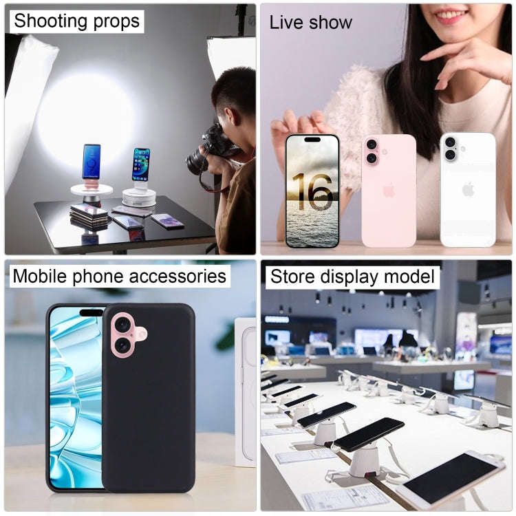 For iPhone 16 Plus Black Screen Non-Working Fake Dummy Display Model (Ultramarine)