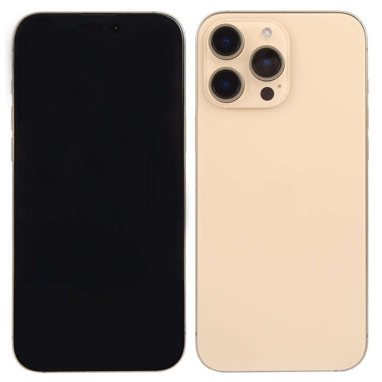 For iPhone 16 Pro Black Screen Non-Working Fake Dummy Display Model (Desert)