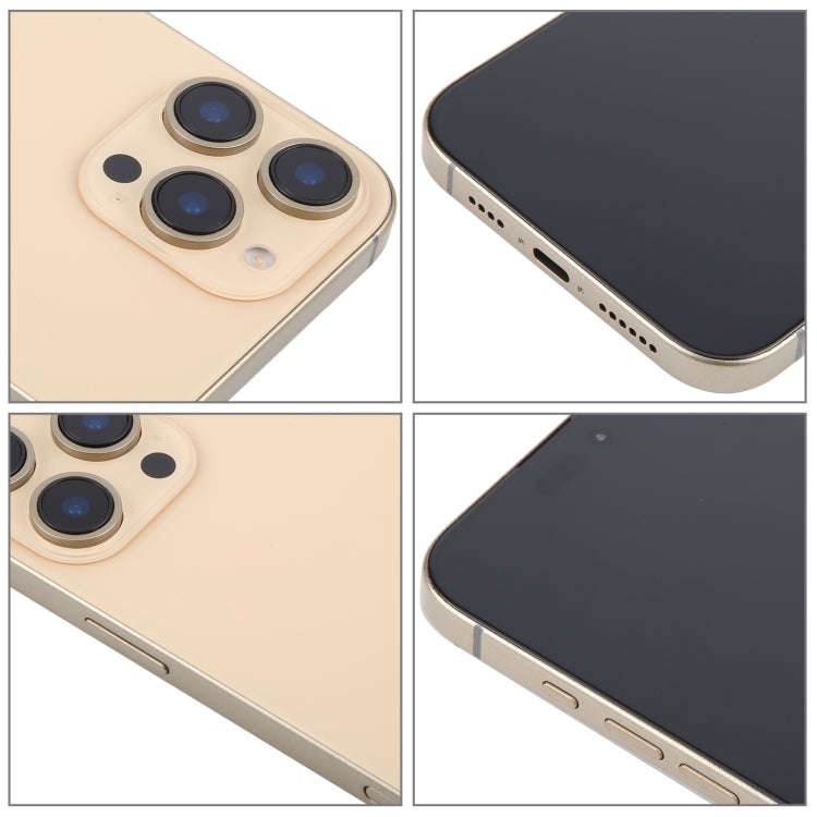 For iPhone 16 Pro Black Screen Non-Working Fake Dummy Display Model (Desert)