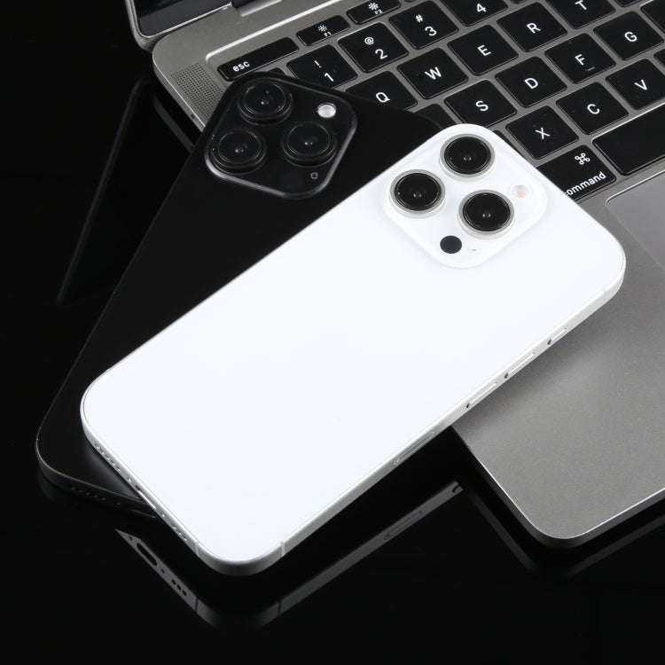 For iPhone 16 Pro Max Black Screen Non-Working Fake Dummy Display Model (Natural)