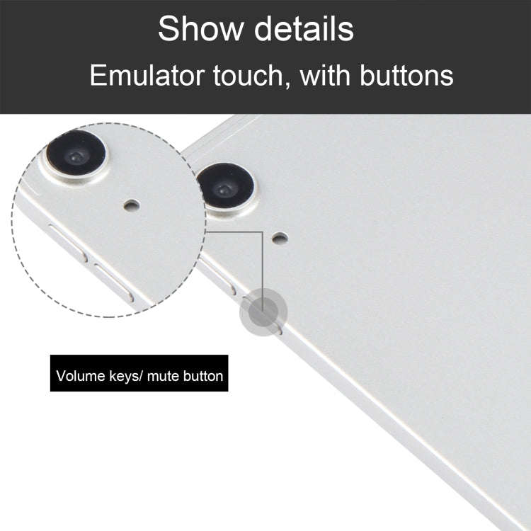 For iPad Air 11 2024 Black Screen Non-Working Fake Dummy Display Model (Silver)