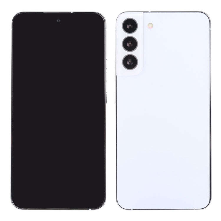 For Samsung Galaxy S22+ 5G Black Screen Non-Working Fake Dummy Display Model (White)