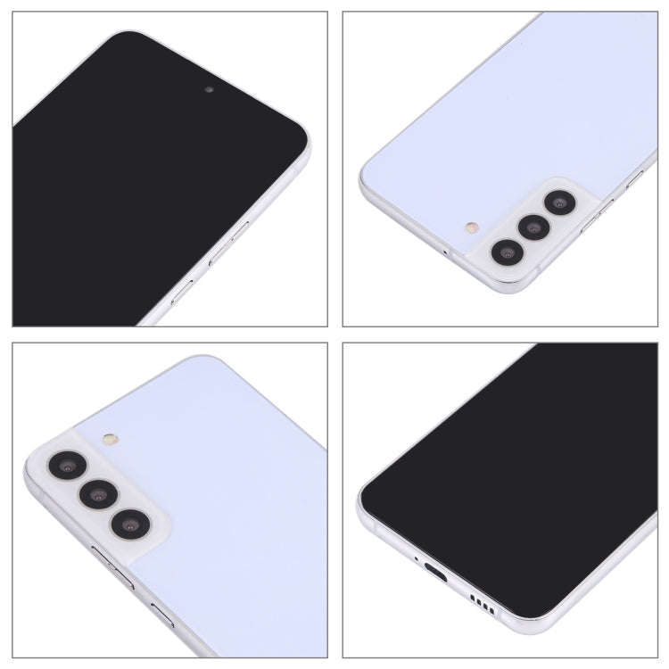 For Samsung Galaxy S22+ 5G Black Screen Non-Working Fake Dummy Display Model (White)