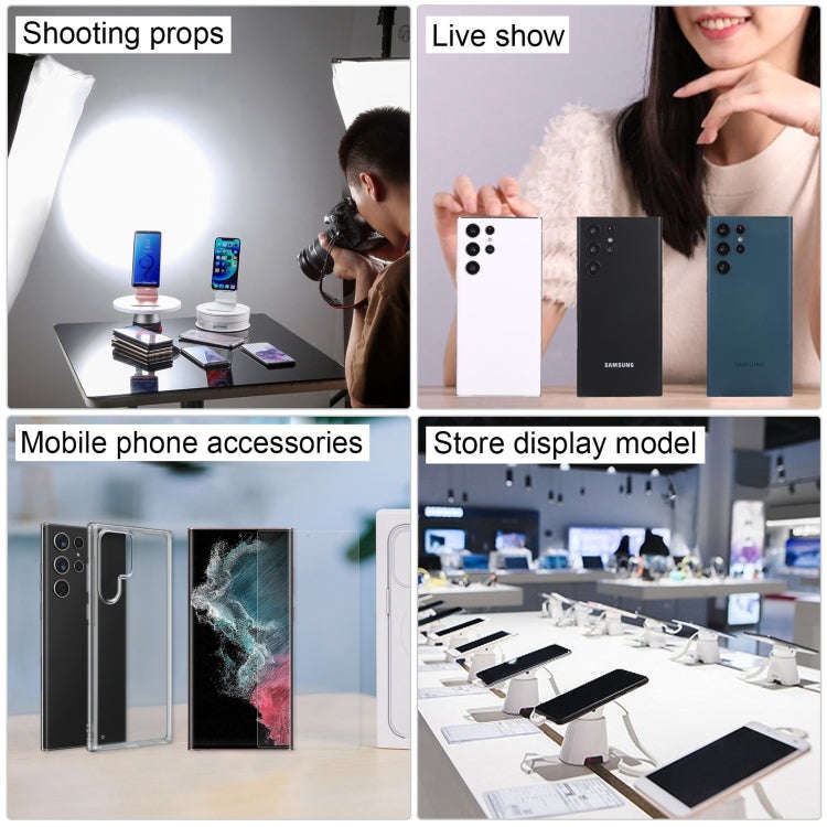 For Samsung Galaxy S22 Ultra 5G Black Screen Non-Working Fake Dummy Display Model(White)