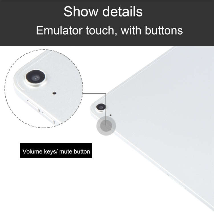 For iPad Air 13 2024 Black Screen Non-Working Fake Dummy Display Model (White)