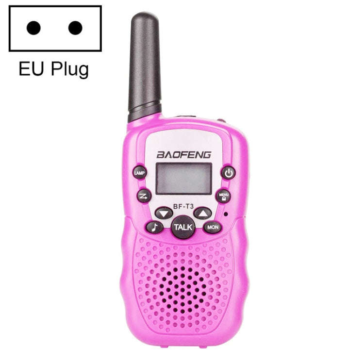 2 PCS BaoFeng BF-T3 1W Children Single Band Radio Handheld Walkie Talkie with Monitor Function, E...