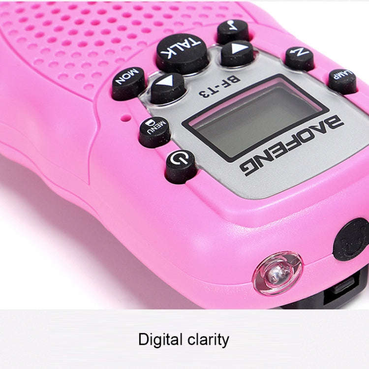 2 PCS BaoFeng BF-T3 1W Children Single Band Radio Handheld Walkie Talkie with Monitor Function, E...