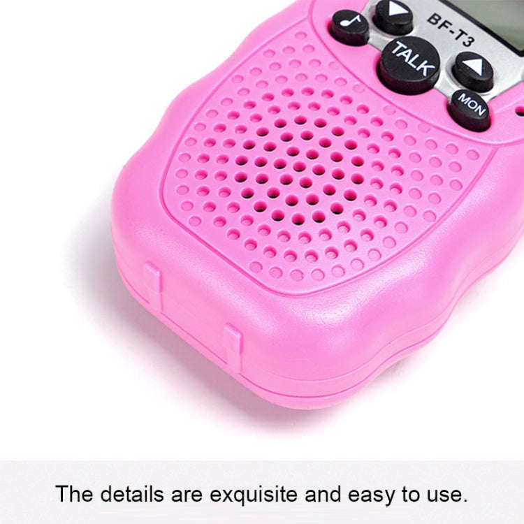 2 PCS BaoFeng BF-T3 1W Children Single Band Radio Handheld Walkie Talkie with Monitor Function, E...