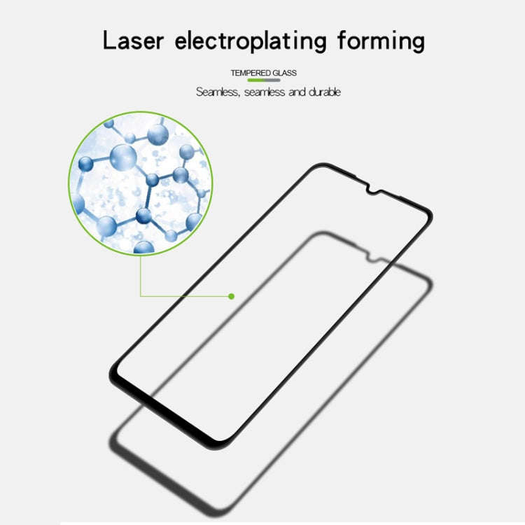 MOFI 9H 3D Explosion-proof Curved Screen Tempered Glass Film for Huawei P30 (Black)