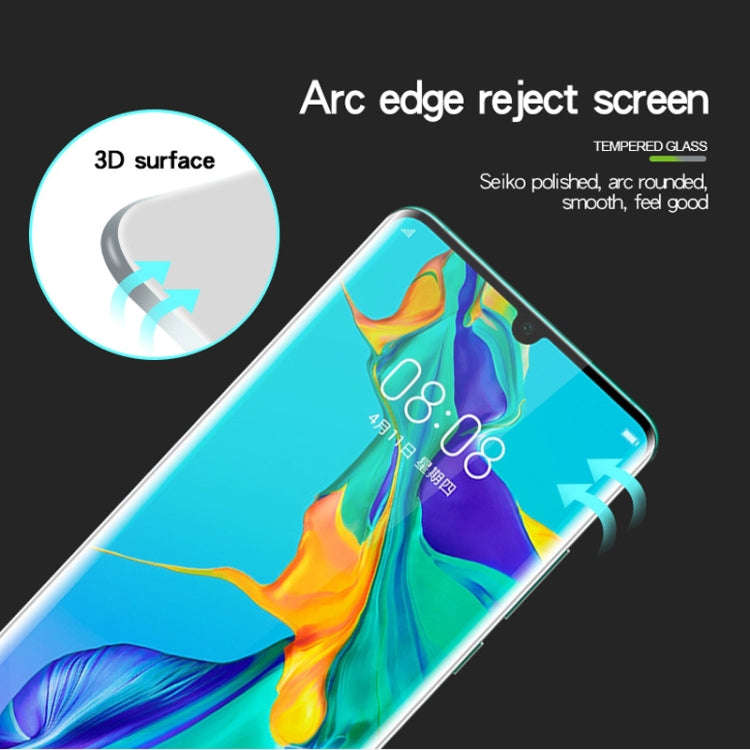 MOFI 9H 3D Curved Heat Bending Full Screen Tempered Glass Film for Huawei P30 Pro