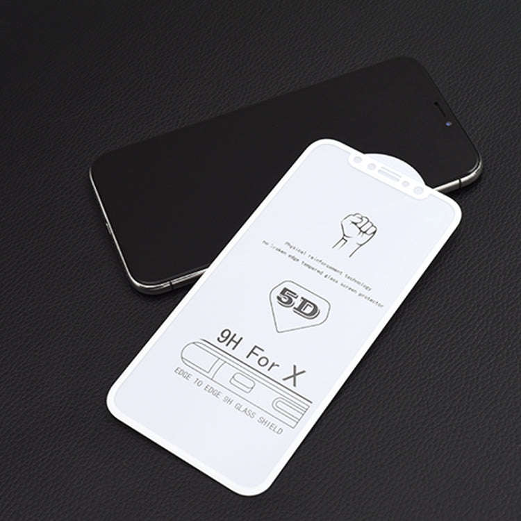 9H 5D Full Glue Full Screen Tempered Glass Film for OnePlus 6T