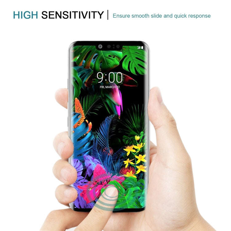 9H 3D Full Screen Tempered Glass Film for LG G8 ThinQ(Black)