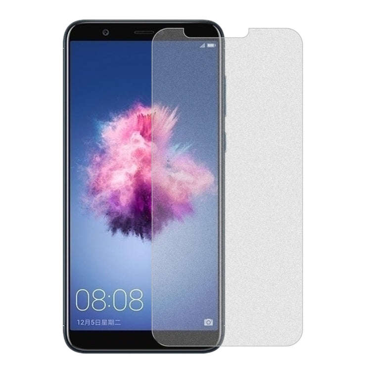 50 PCS Non-Full Matte Frosted Tempered Glass Film for Huawei Enjoy 7S, No Retail Package
