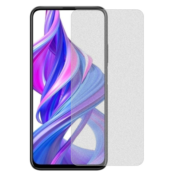 50 PCS Non-Full Matte Frosted Tempered Glass Film for Huawei Honor 9X / 9X Pro, No Retail Package