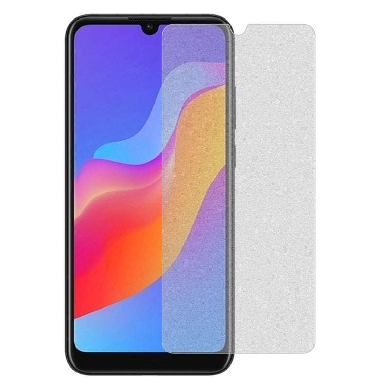 50 PCS Non-Full Matte Frosted Tempered Glass Film for Huawei Honor Play 8A, No Retail Package