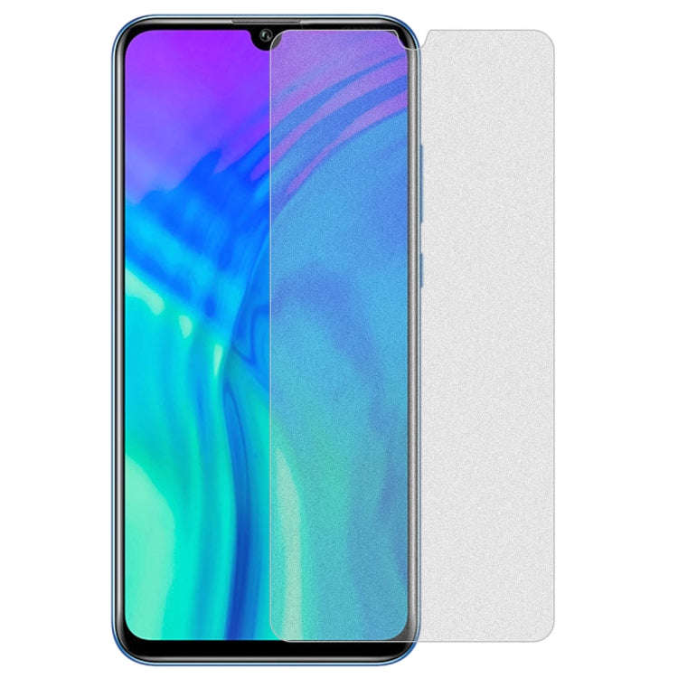 50 PCS Non-Full Matte Frosted Tempered Glass Film for Huawei Honor 20i, No Retail Package