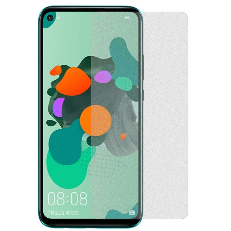 50 PCS Non-Full Matte Frosted Tempered Glass Film for Huawei Mate 30 Lite, No Retail Package