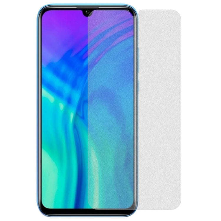 50 PCS Non-Full Matte Frosted Tempered Glass Film for Huawei Honor 20 Lite, No Retail Package
