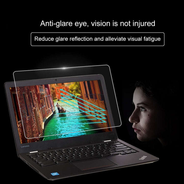 0.4mm 9H Surface Hardness Full Screen Tempered Glass Film for Lenovo ThinkPad 13 Chromebook 13.3 ...