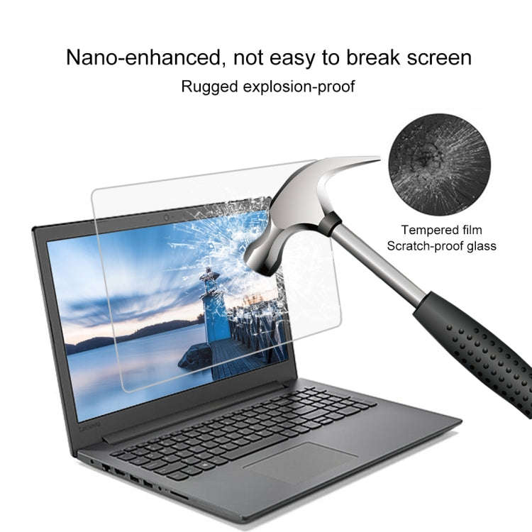 9H Surface Hardness Full Screen Tempered Glass Film for Lenovo Ideapad 330 15.6 inch