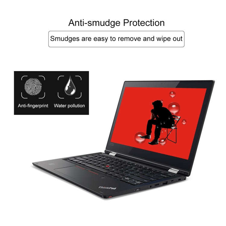 0.4mm 9H Surface Hardness Full Screen Tempered Glass Film for Lenovo ThinkPad L380 Yoga 13.3 inch