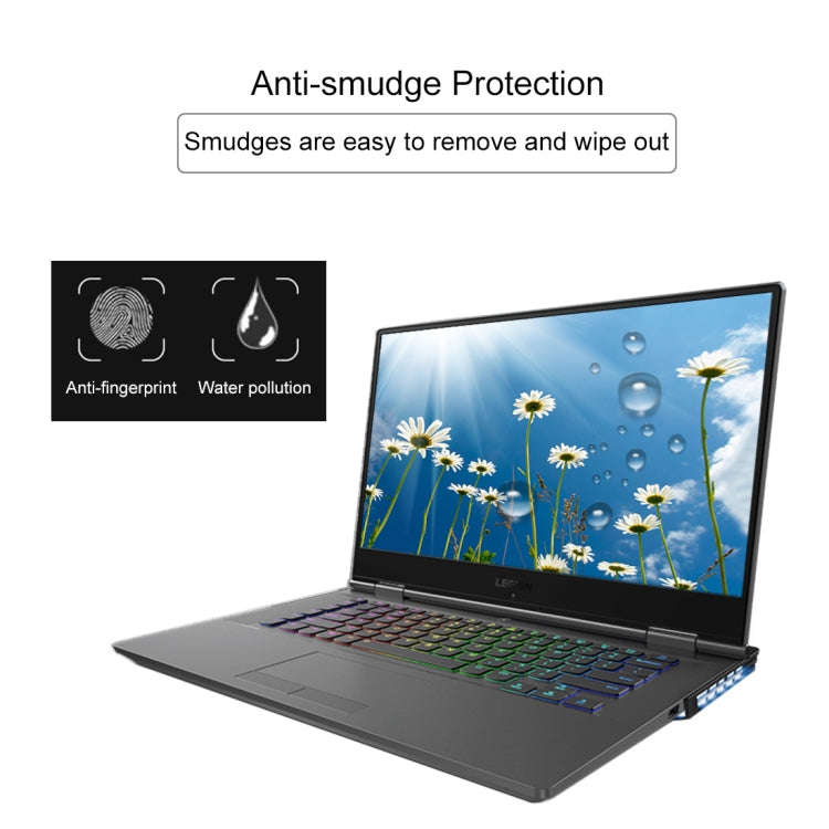 9H Surface Hardness Full Screen Tempered Glass Film for Lenovo Y7000P 15.6 inch