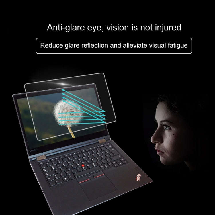 0.4mm 9H Surface Hardness Full Screen Tempered Glass Film for Lenovo ThinkPad Yoga 370 13.3 inch