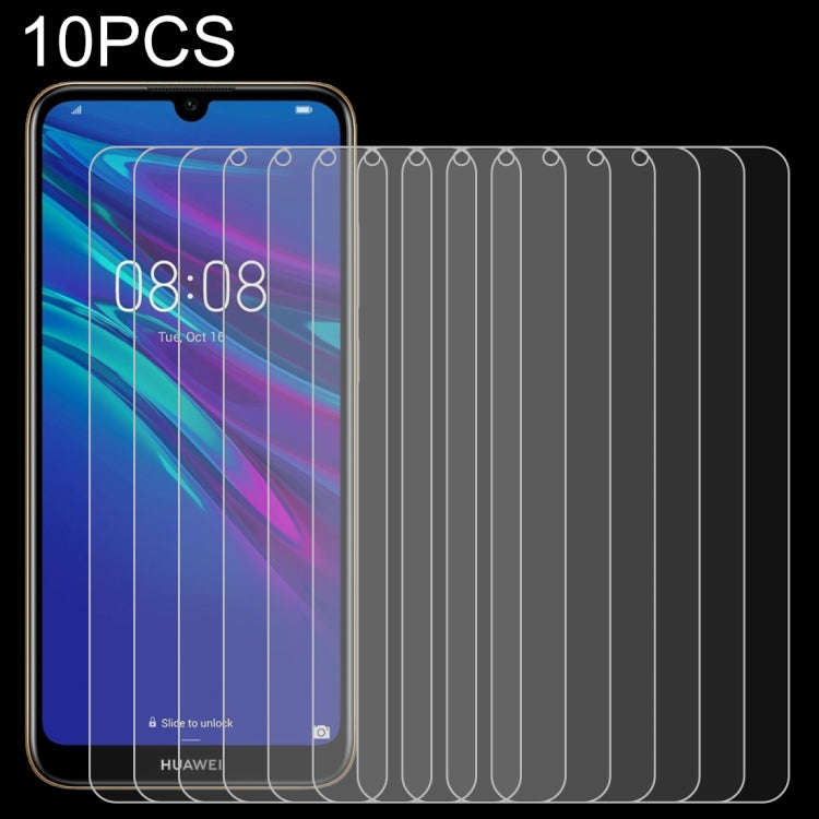 10 PCS 0.26mm 9H 2.5D Tempered Glass Film for Huawei Y6 2019