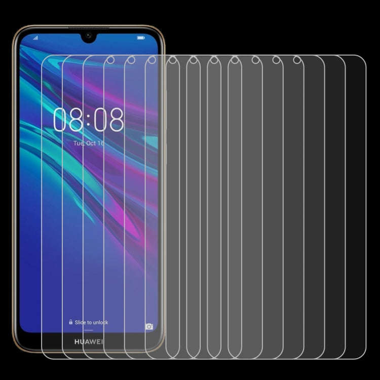 10 PCS 0.26mm 9H 2.5D Tempered Glass Film for Huawei Y6 2019