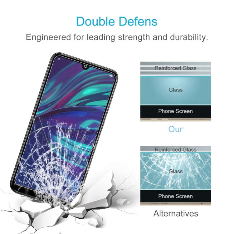 10 PCS 0.26mm 9H 2.5D Tempered Glass Film for Huawei Y7 2019