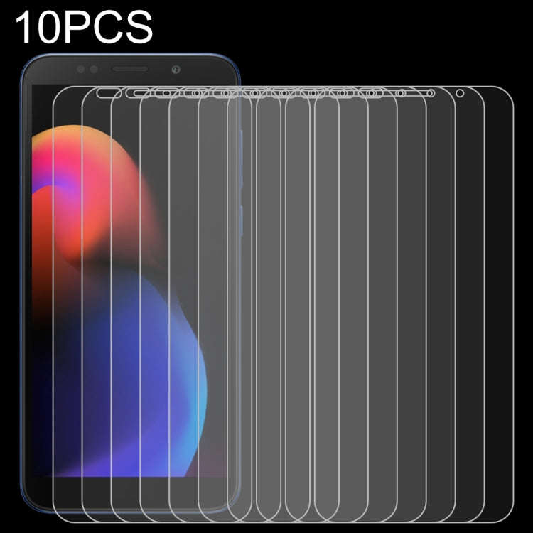 10 PCS 0.26mm 9H 2.5D Tempered Glass Film for Huawei Y5 lite (2018)