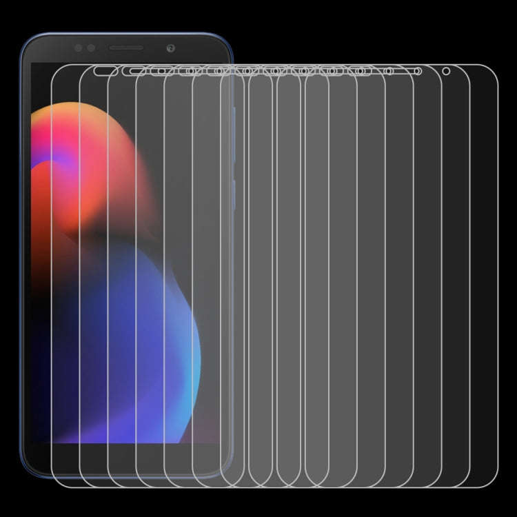 10 PCS 0.26mm 9H 2.5D Tempered Glass Film for Huawei Y5 lite (2018)