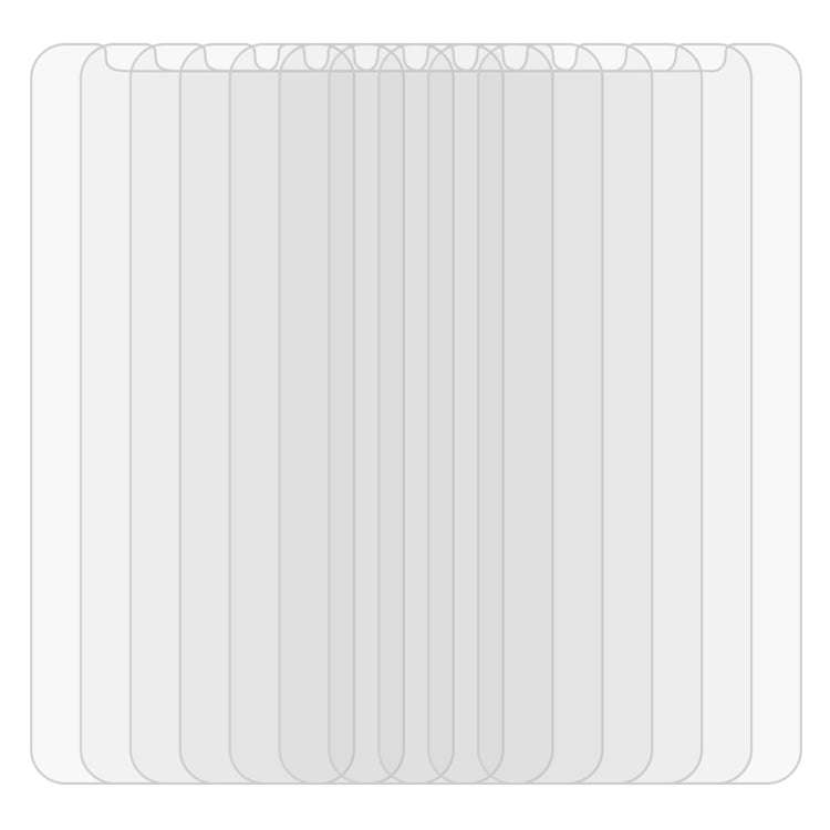 10 PCS 0.26mm 9H 2.5D Tempered Glass Film for Motorola Moto G7 Play