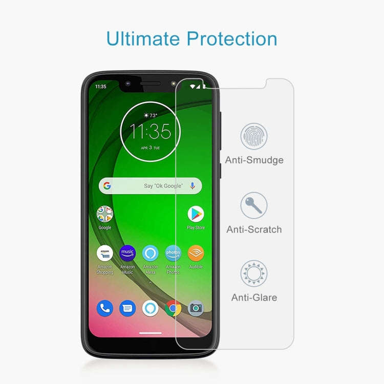 10 PCS 0.26mm 9H 2.5D Tempered Glass Film for Motorola Moto G7 Play
