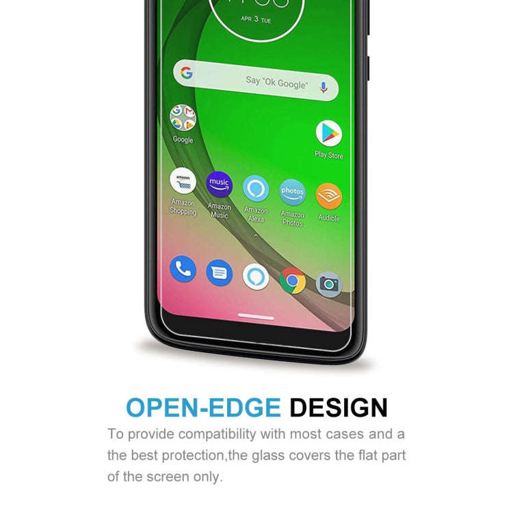 10 PCS 0.26mm 9H 2.5D Tempered Glass Film for Motorola Moto G7 Play