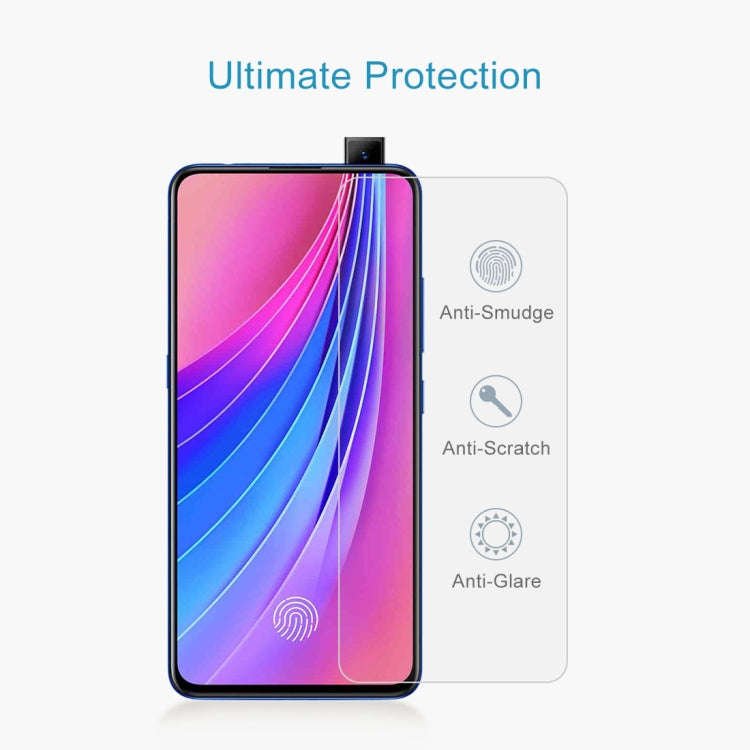 100 PCS 0.26mm 9H 2.5D Tempered Glass Film for Vivo V15 Pro