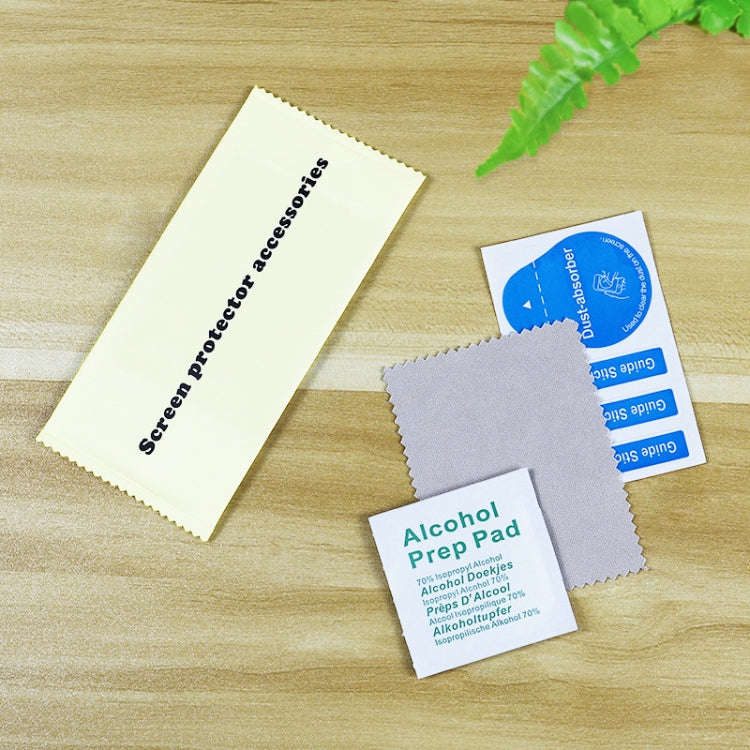 200 PCS Tempered Glass Phone LCD Screen Protector Dust Removal Dry Wet Cleaning Wipes Paper Tools...