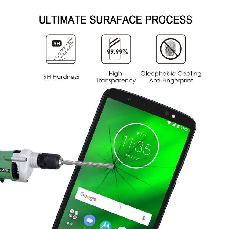 Full Glue Full Cover Screen Protector Tempered Glass film for Motorola Moto E5