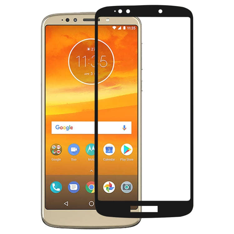 Full Glue Full Cover Screen Protector Tempered Glass film for Motorola Moto E5 Plus